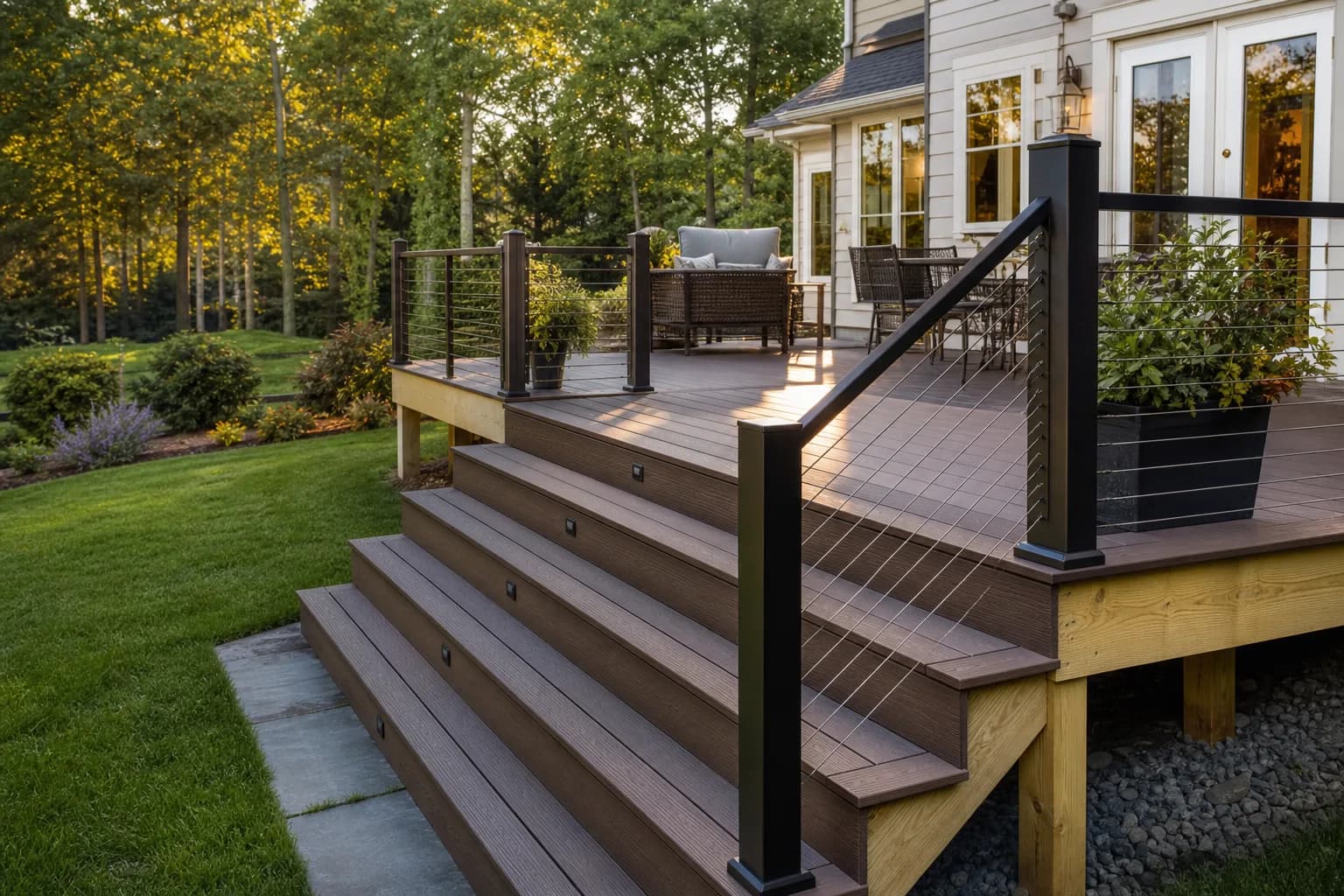 Decks work by ETH Construction