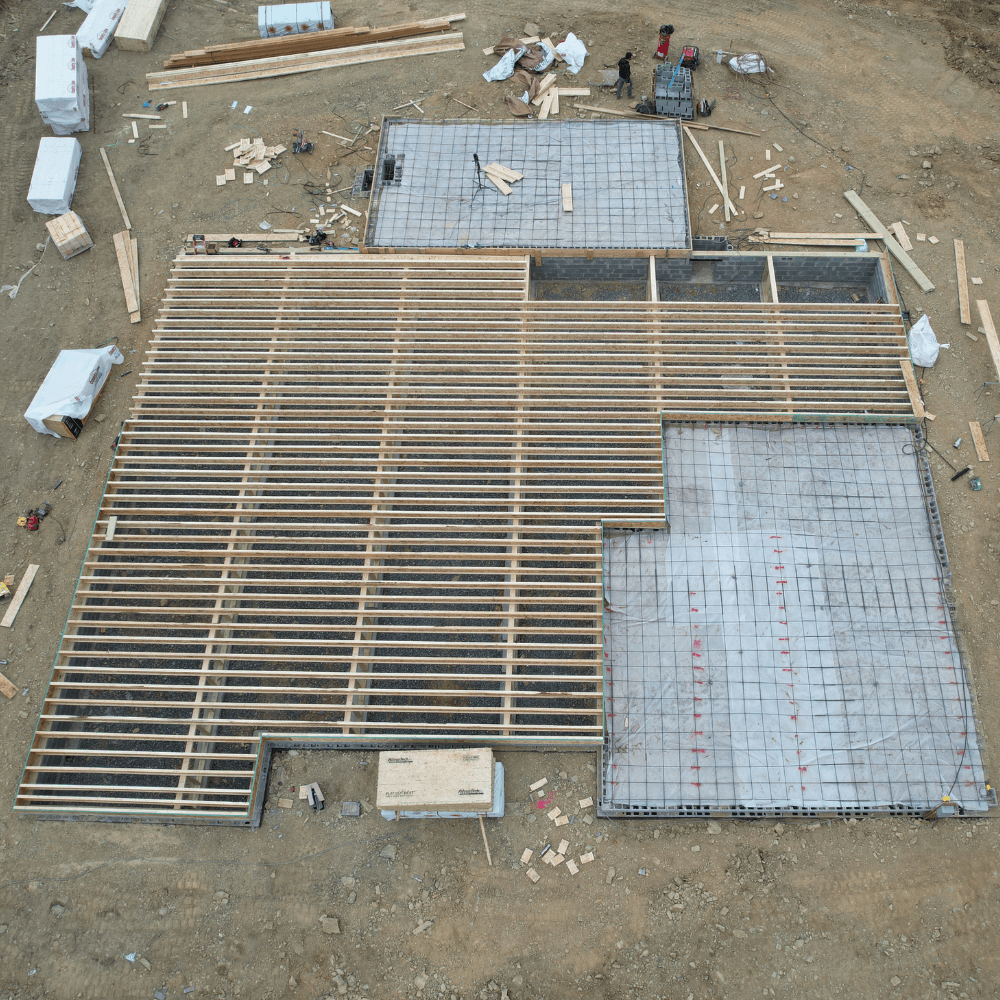 ETH Construction framing project in Charlotte